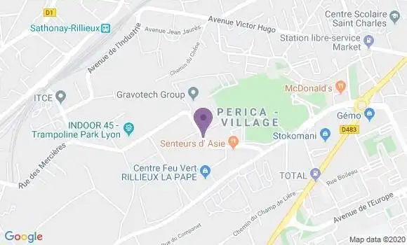Localisation Serre Isabelle