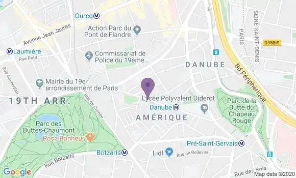 Localisation Dahan Alain