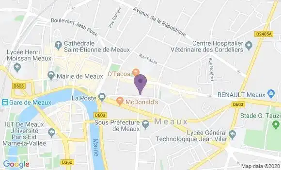 Localisation Fromageot Catherine
