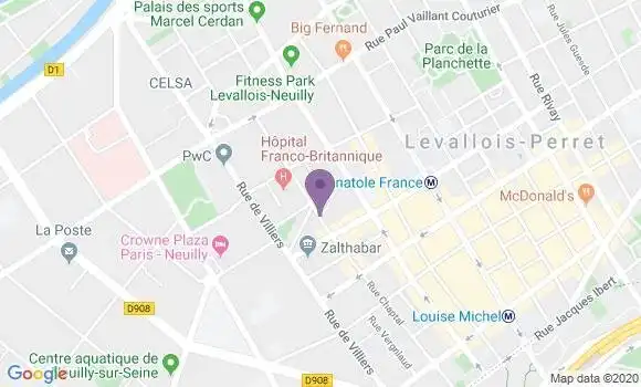 Localisation Puiseux Eric