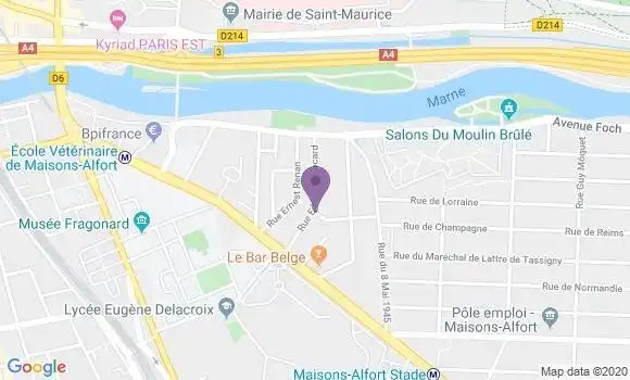 Localisation Vaupre Philippe