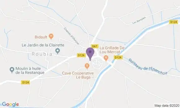 Localisation Grotti Bruno