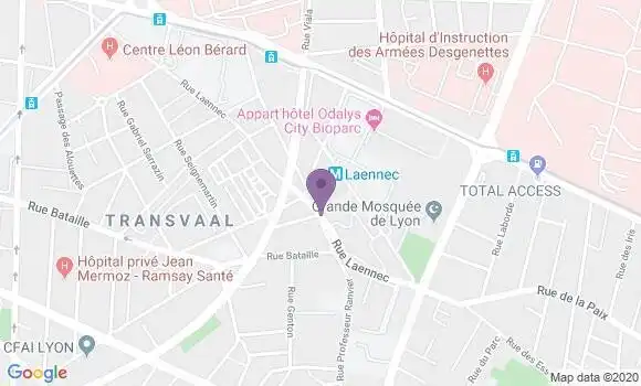 Localisation Henin Philippe
