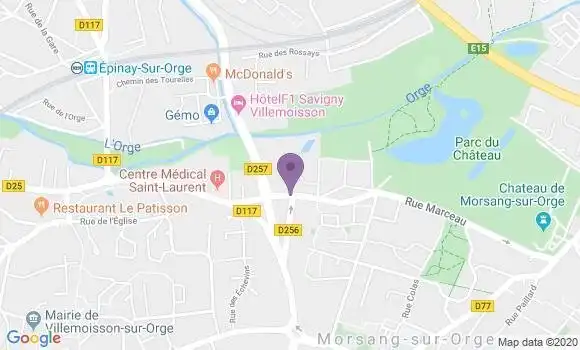 Localisation Veteau Philippe