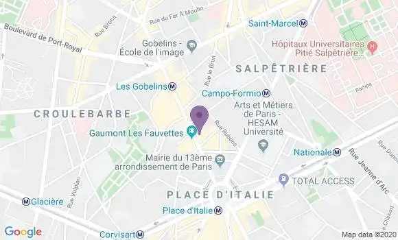 Localisation Sagan Jean Denis