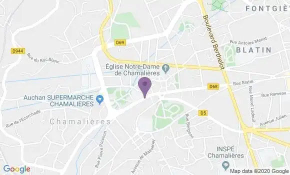 Localisation Salmont Bertrand