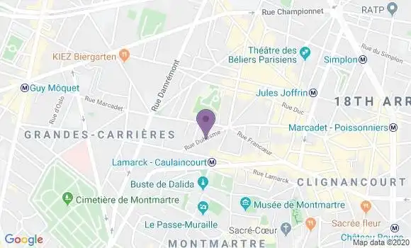 Localisation Geoffroy Catherine