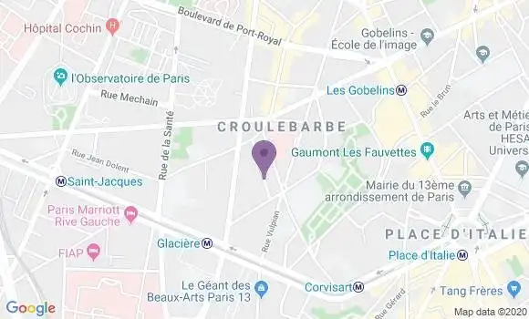 Localisation Utard Isabelle