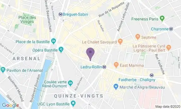 Localisation Gribe Gérald Henri