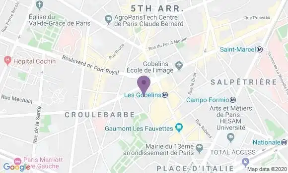 Localisation Touchais Hugues