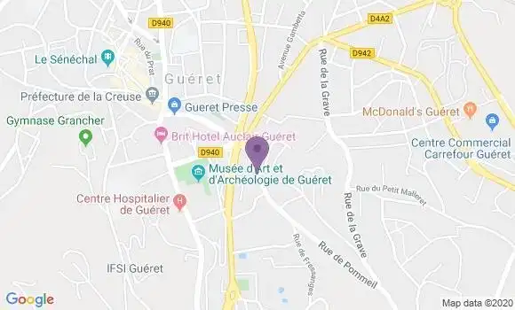 Localisation Sirjacques Claude