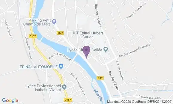 Localisation Lechallier Jean