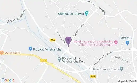 Localisation Montarnal Hervé