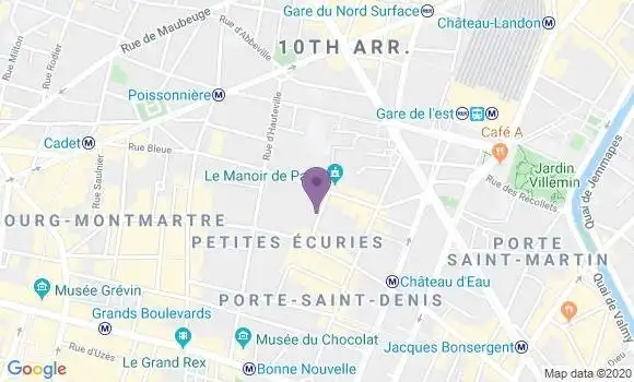 Localisation Courcier Laurent