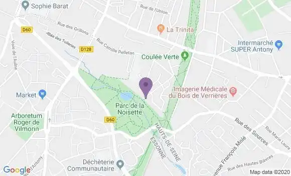Localisation Kientz Rebiere Isabelle