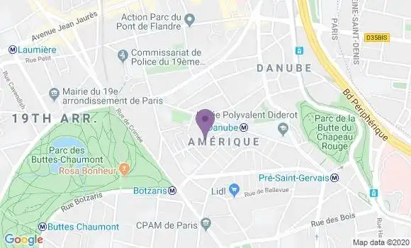 Localisation Mader Bruno