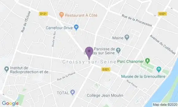 Localisation Briatte Jallet Françoise