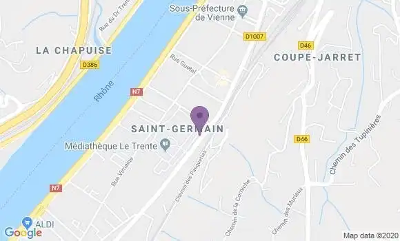 Localisation Pavon Michel