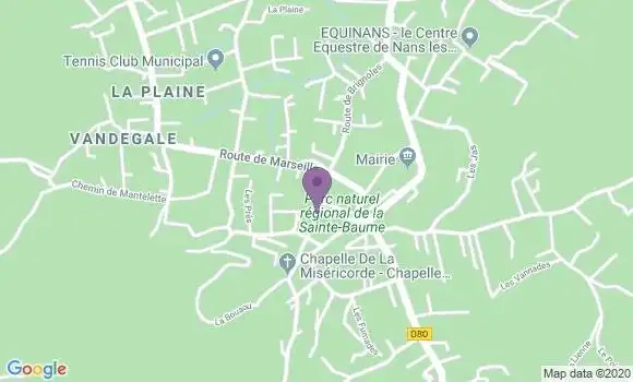 Localisation Garrigues Roland