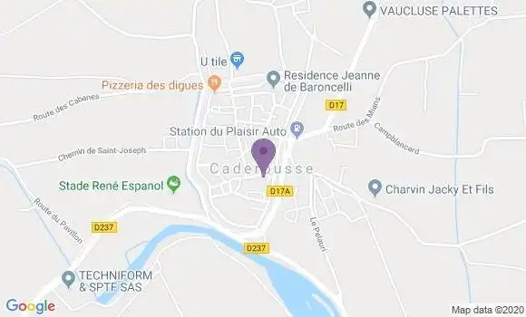 Localisation Delrieux Johnen Isabelle