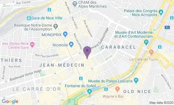 Localisation Sauvan Jean Pierre