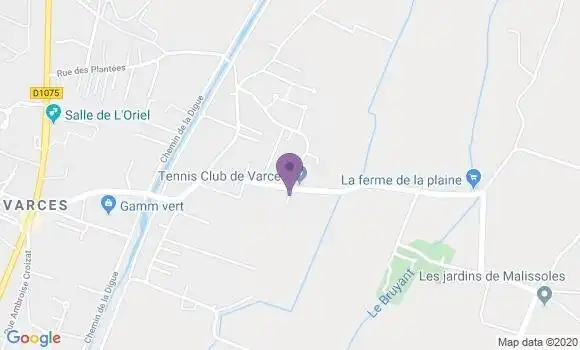 Localisation Quantin Jallifier Christine