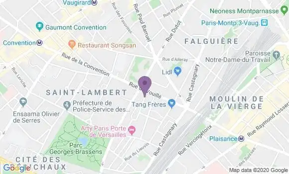 Localisation Brande Bernard