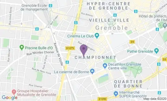 Localisation Mollard Isabelle