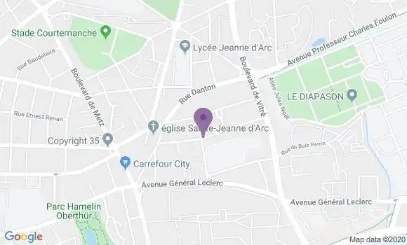 Localisation Raffegeau Jacques