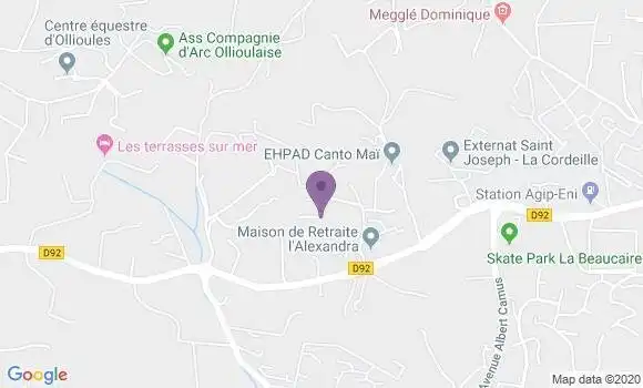 Localisation Callenes Serge