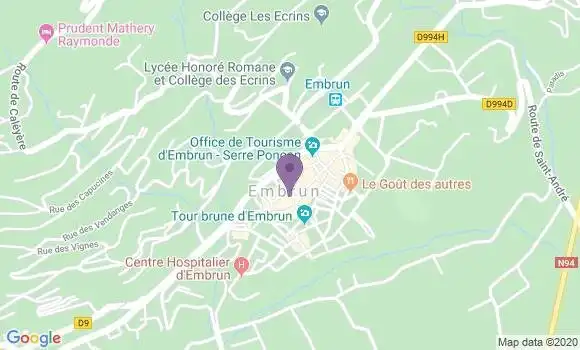 Localisation Coromp Jean Gilles