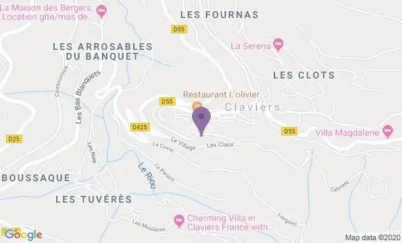 Localisation Fourneau Isabelle