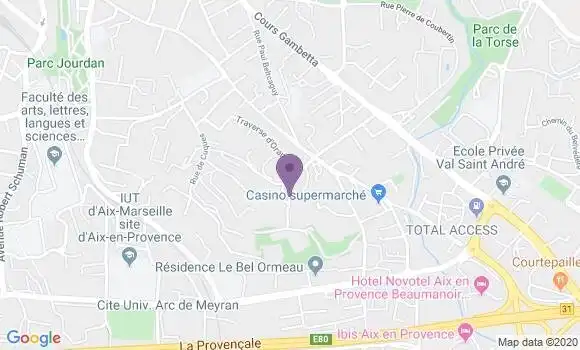 Localisation Reynes Maurice Xavier