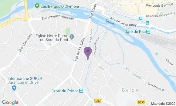 Localisation Robert Riu Françoise