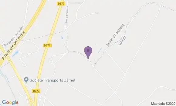 Localisation Houbert Marc