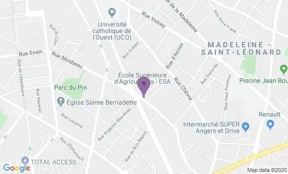 Localisation Hubault Michel