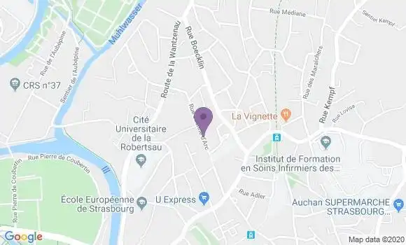 Localisation Malvezin Jean Marc