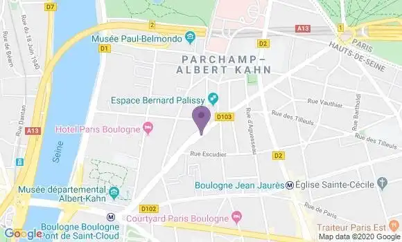 Localisation Outters Hervé