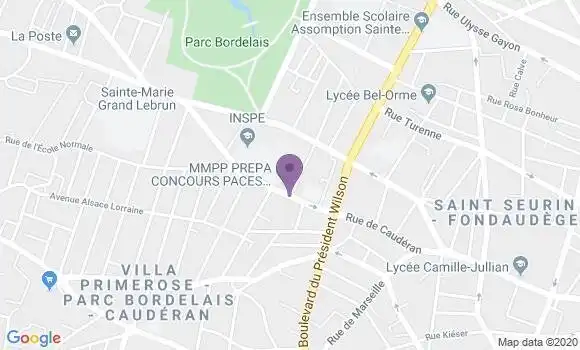 Localisation Bureau Jean Pierre