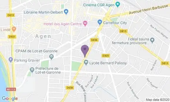 Localisation Brethes Jean Pierre