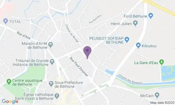 Localisation Bailly Philippe