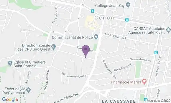 Localisation Andrieux Laclavetine Serge