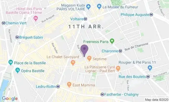 Localisation Delfino Bruno
