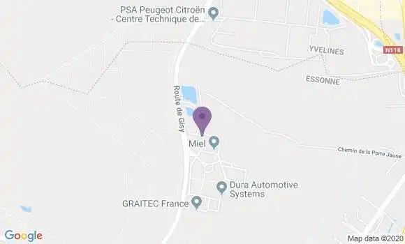 Localisation Deprun Daniel