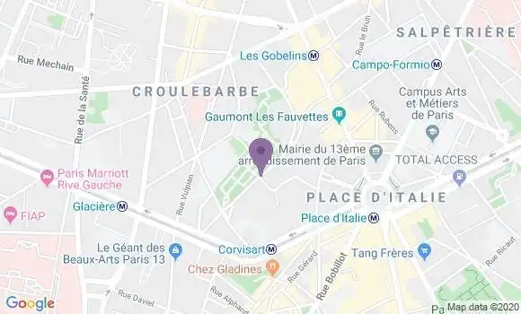 Localisation Hameau Arnaud