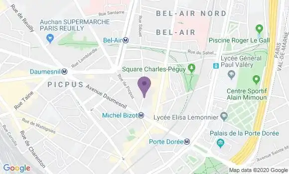 Localisation Hervet Christiane
