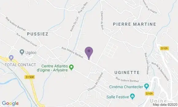 Localisation Cor Jean François