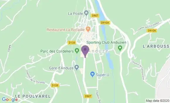 Localisation Auriac Gilles