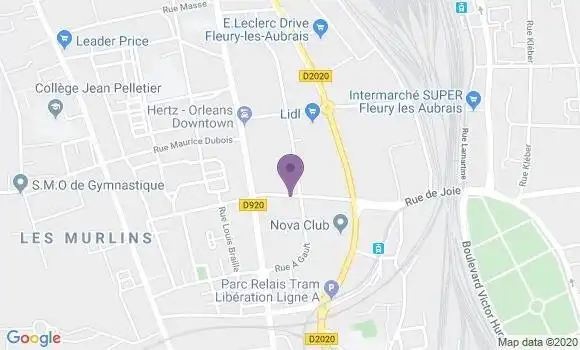 Localisation Benitte Christian