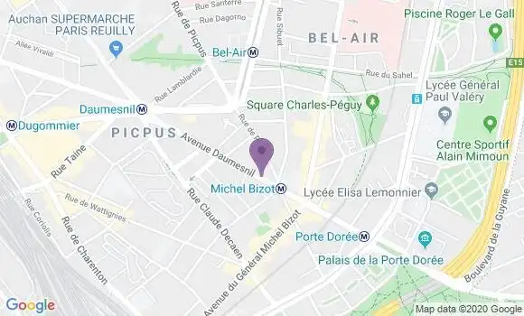 Localisation Aucagos Gérard